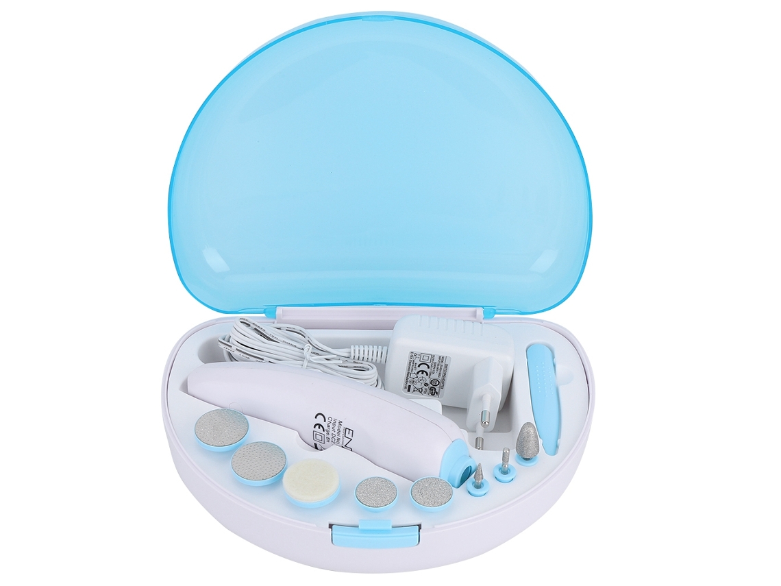 Kit De Lixadeira Elétrica Multifuncional Para Unhas Com 8 Cabeças De Lixa Ferramenta De Manicure E Pedicure
