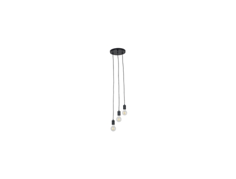 Lámpara Colgante 3 Focos Metal Cascade