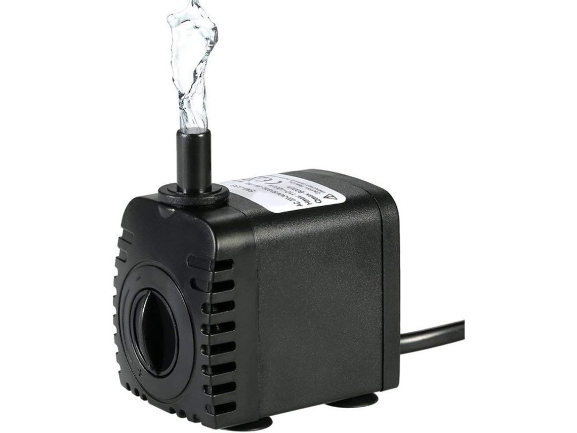2026-bomba Sumergible De Agua 600l/h 8w, Para Acuarios Fuentes Jardines De Agua Y Sistemas Hidropónicos Con 2 Boquillas Ac220-240v