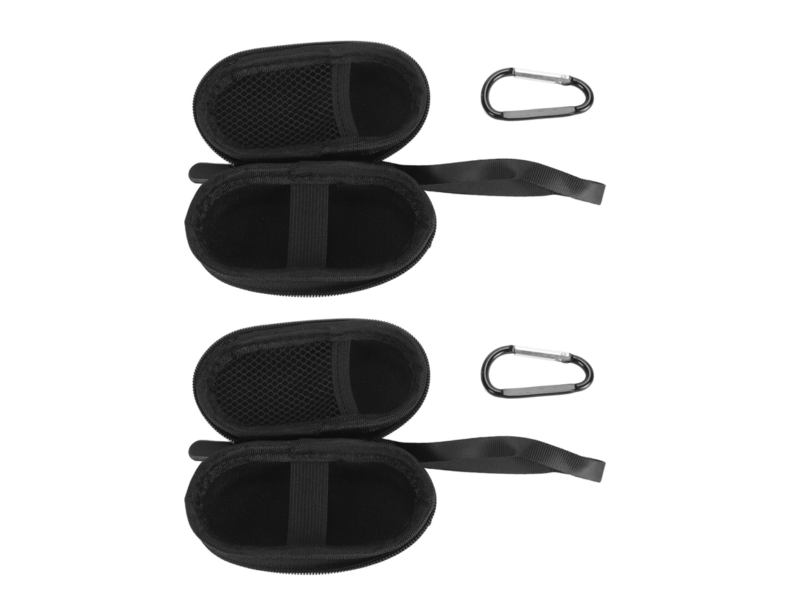 2 Fundas Para Auriculares Deportivos Con Gancho, Ligeras, De Eva, Resistentes A Los Arañazos Y Portátiles.