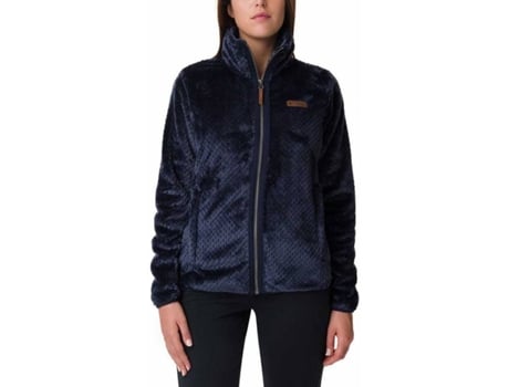 Abrigo Polar para Mujer COLUMBIA Fire Side Ii Sherpa Azul para Montaña (XS)