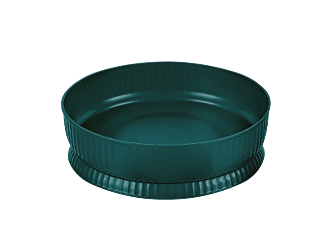 Organizador Multifuncional De Plástico Giratorio De 360 Grados Y De Gran Capacidad Para Cosméticos, Especias Y Frutas - Verde