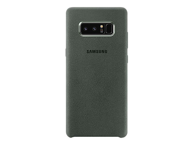 Carcasa SAMSUNG Galaxy Note 8 Alcantara Verde