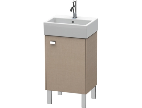 Mueble DURAVIT Brioso bajo mesada 43.4.0 x 33.9 cm 1 puerta con bisagra a la derecha 1 balda de cristal para lavabo Vero Air 072445