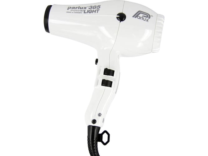 Secador de Cabello PARLUX 385 Luz De Alimentación Ceramica Iónica Branca