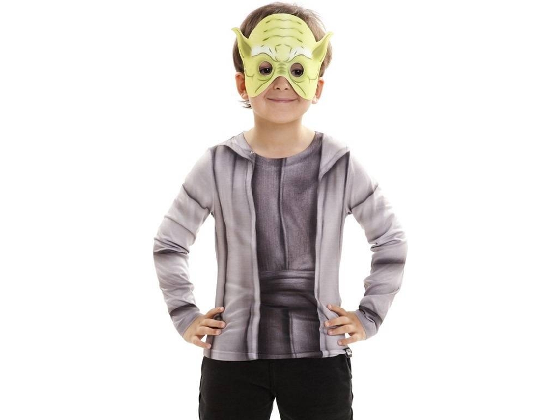 Disfraz de Niño MY OTHER ME T-Shirt Do Traje Star Wars Master Yoda (Poliéster - Tam: 8-10 Años)