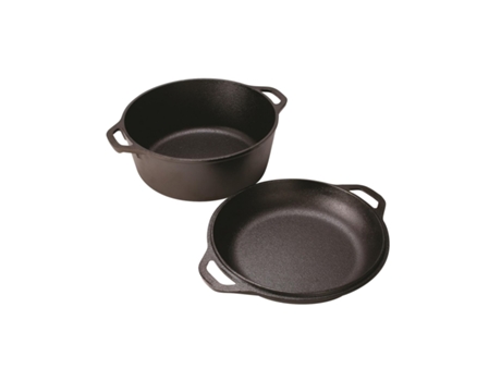 Set Sartén 26Cm Hierro Fundido De LODGE