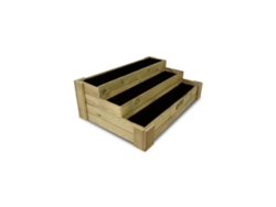 Escalera de jardín Caja Escaleras 120 140 L HORTALIA