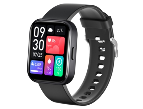 Smartwatch CHRONUS Pantalla curva 3D de 2.0'' 60 días de duración de la batería 100 modos deportivos