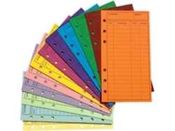 Juego De 12 Sobres De Cartulina De Colores De Tamaño Mediano Para Organizar El Efectivo Y Hojas