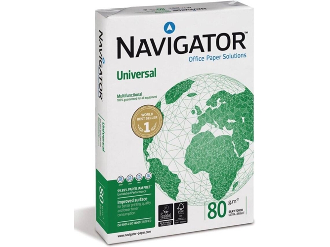 RESMA PAPEL IMP NAVIGATOR A4 80G 500F