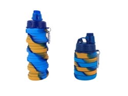 Botellas Deportivas De Viaje Plegables De Silicona De 500 Ml Rosewell