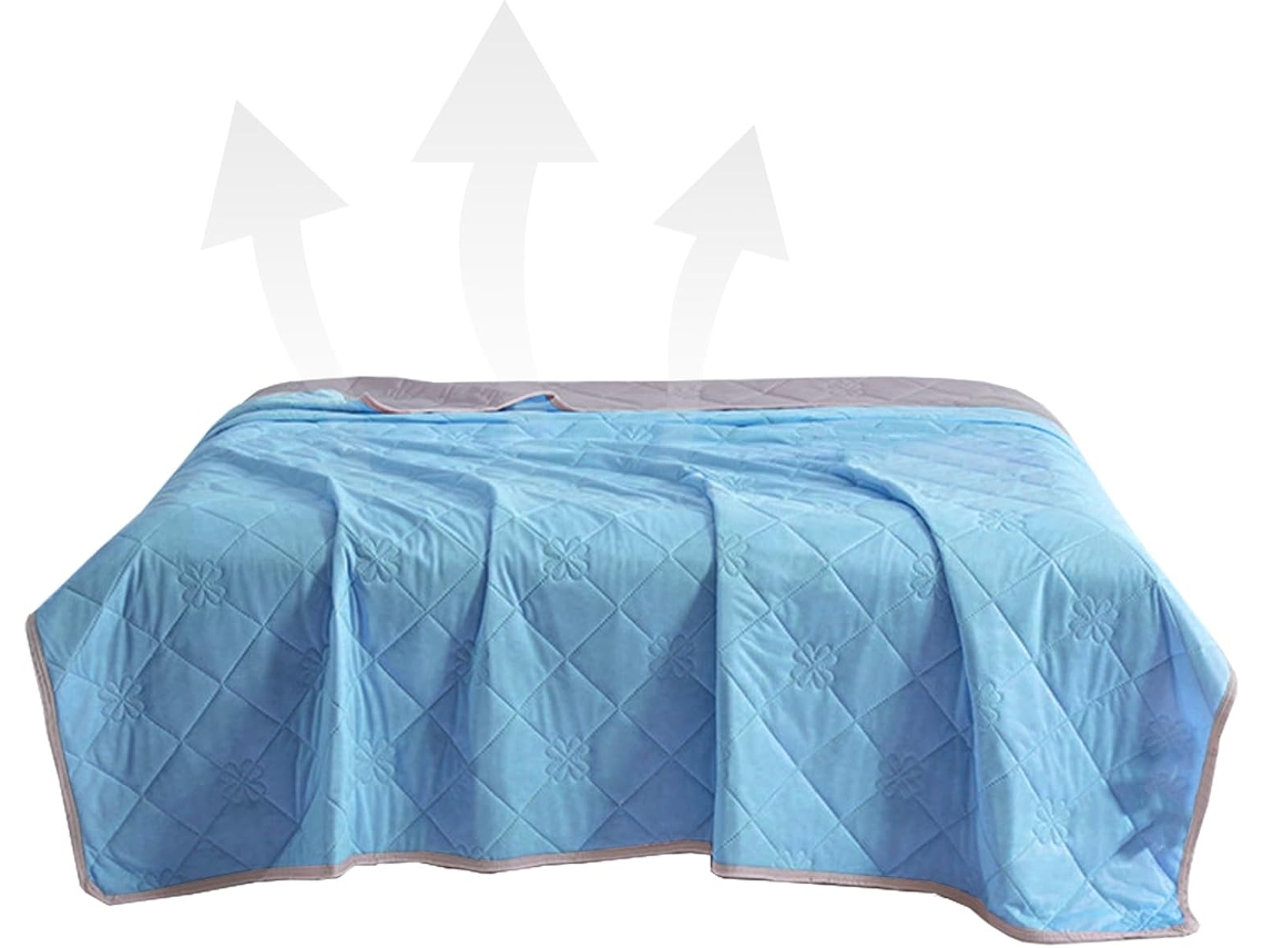 Manta Refrescante, Ideal Para Quienes Pasan Calor Al Dormir, Manta Reversible Para Sudores Nocturnos, Para El Hogar, El Sofá, La Cama Y Más.