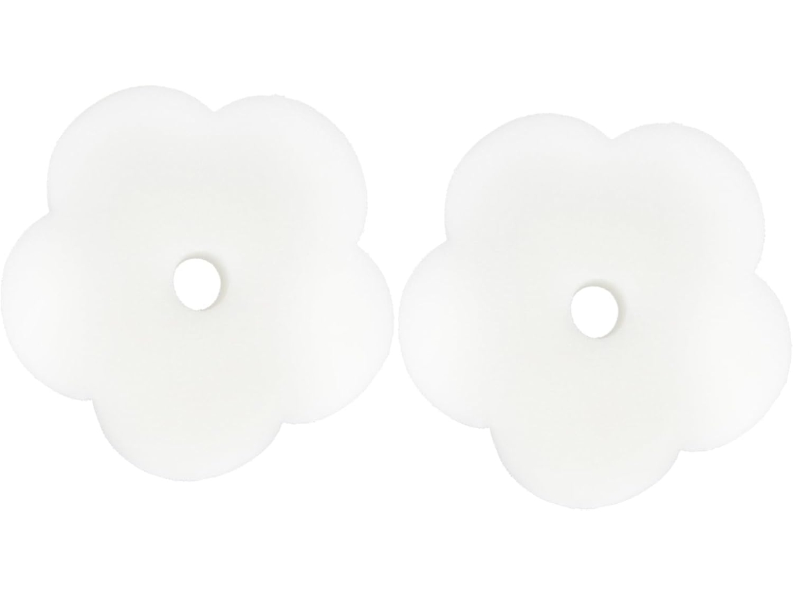 2piezas Esponjas Y Flores Huecas Paquete De Aceite Y Suciedad Y Cocinas