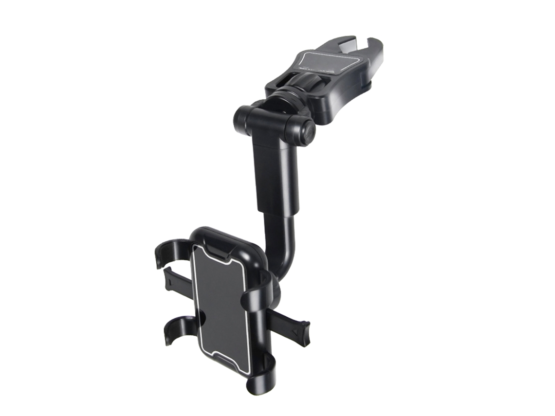Soporte para teléfono con espejo retrovisor giratorio de 360° de EOOCOO