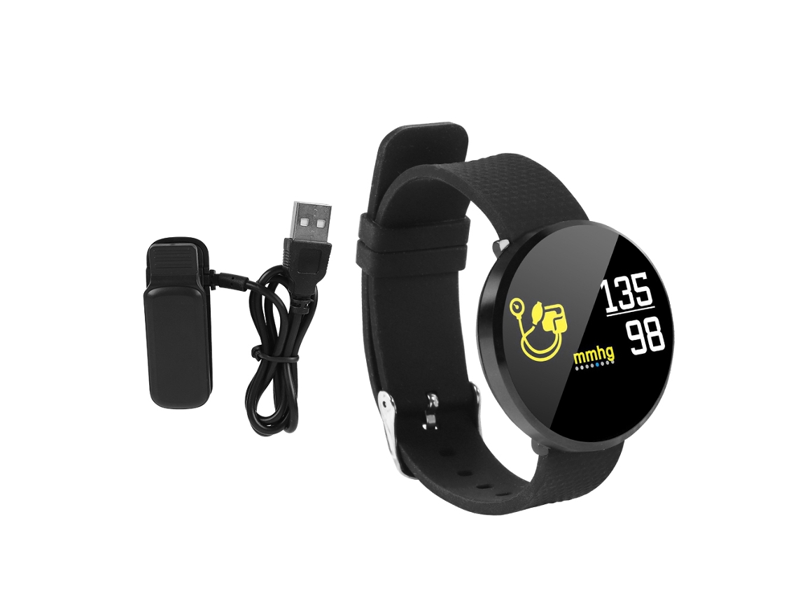 Pulsera Inteligente Rastreadora De Fitness Con Monitor De Presión Arterial Y Frecuencia Cardíaca