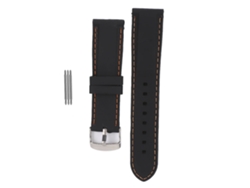 Correa De Repuesto Ajustable De Silicona De 22 Mm Para Reloj: Duradera Y Cómoda.