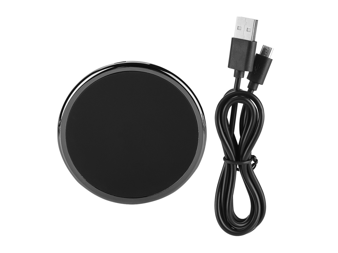Cargador Inalámbrico (carga Rápida De 10w, Certificado Qi) Nuevo Cargador Inalámbrico Nt3 De Aleación De Zinc Y Cuero Para Apple X