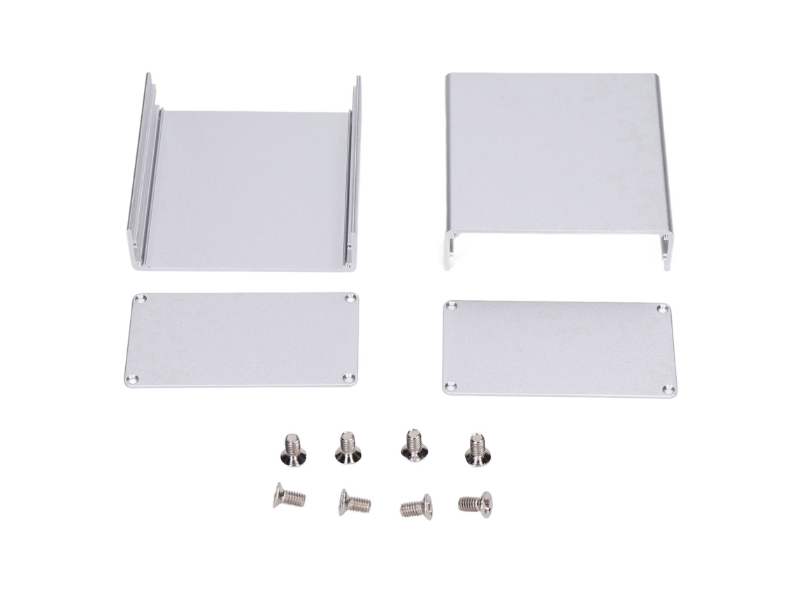 Caja De Aleación De Aluminio Para Proyectos De Fabricación De Circuitos De Amplificadores De Potencia Diy.