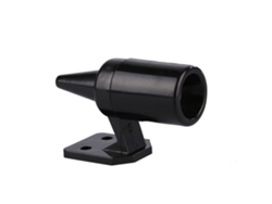 Repelente Ultrasónico Para Mascotas Para Coche Y Moto Con Alerta De Viento (batería No Incluida) - Negro