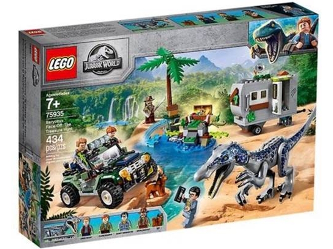 LEGO Jurassic World: Enfrentamiento de Baryonyx (Edad Mínima: 7 - 434 Piezas)