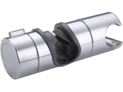 Soporte Para Ducha Mano Reemplazo Barra Deslizante Ajustable 18-25mm Acero Cromado Abs Antideslizante Rotación 360° Fácil Instalación