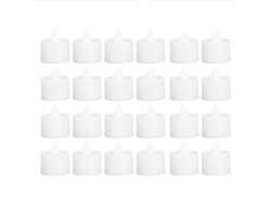 Rebe-24 Piezas Velas Simuladas Led Para Decoración De Fiestas, Bodas, Propuestas Y Cumpleaños Luz Decorativa