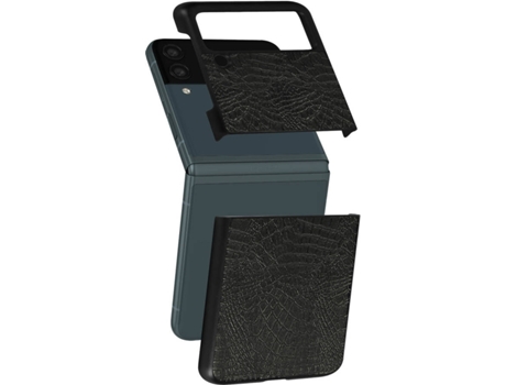 Carcasa Samsung Galaxy Z Flip 3 AVIZAR Serpiente Negro
