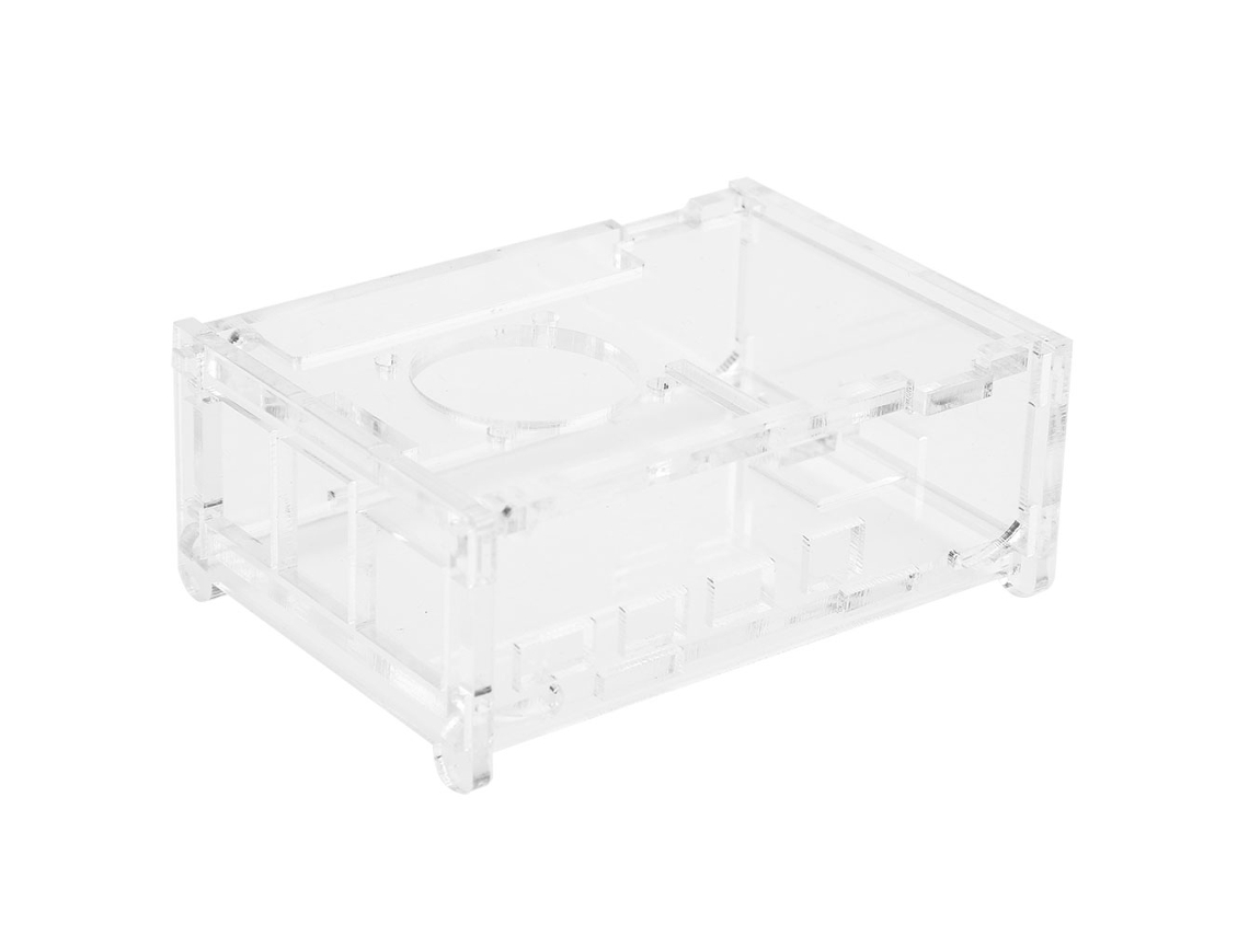 Caja De Acrílico Protectora Transparente De Alta Calidad Para Raspberry Pi 4 Accesorios