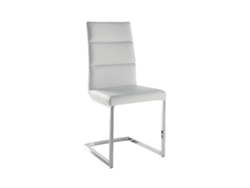 Conjunto de 2 Cadeiras de Jantar Polipele Milo MOMMA HOME (Branco - Polipele -42x53x97 cm)
