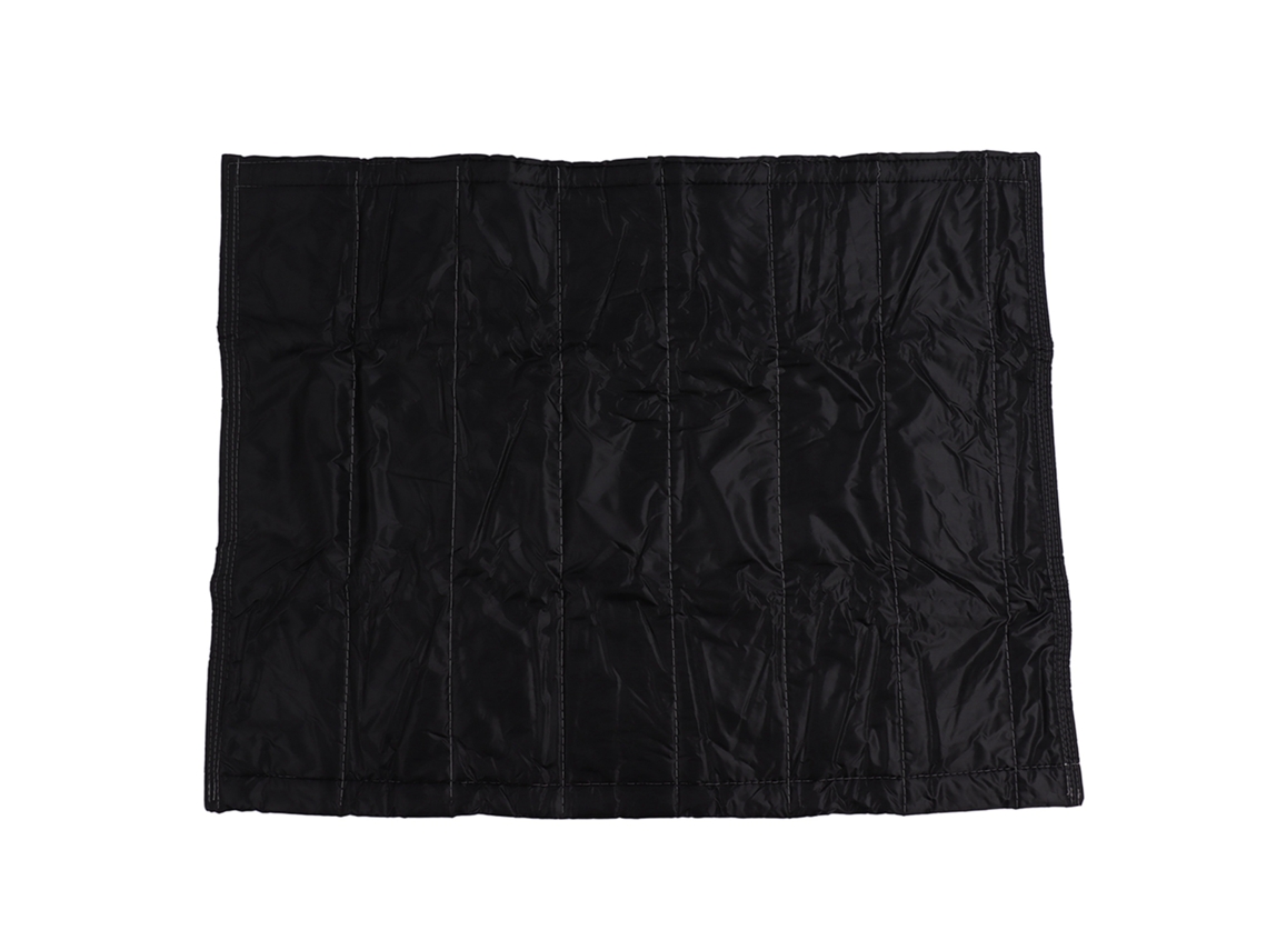 Alfombrilla Para Chimenea Oxford Air Shutter Negra, 2 Capas, Algodón, 99 X 81 Cm, Invierno