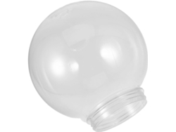 Lámpara Redonda De Acrílico Transparente De 20 Cm De Diámetro Para Luces Solares De Jardín E Iluminación Exterior.