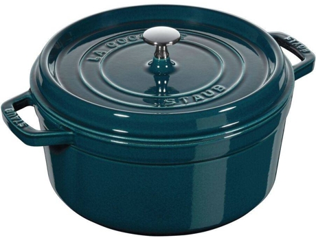 Cacerola STAUB (Verde, Azul - Hierro Fundido - 26 cm)