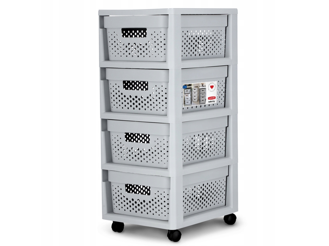 Curver Librería Calada 4 Cajones 4x11 L Kadax