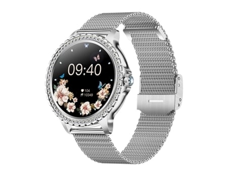 Smartwatch Bluetooth Llamada Más de 20 Modos Deportivos Plata AUJEZON