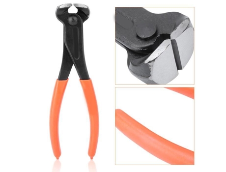 Cortador de alambre de traste de 7 pulgadas, cortador de traste de guitarra, instrumento de cuerda, alicate cortador de trastes, herramienta de rep...