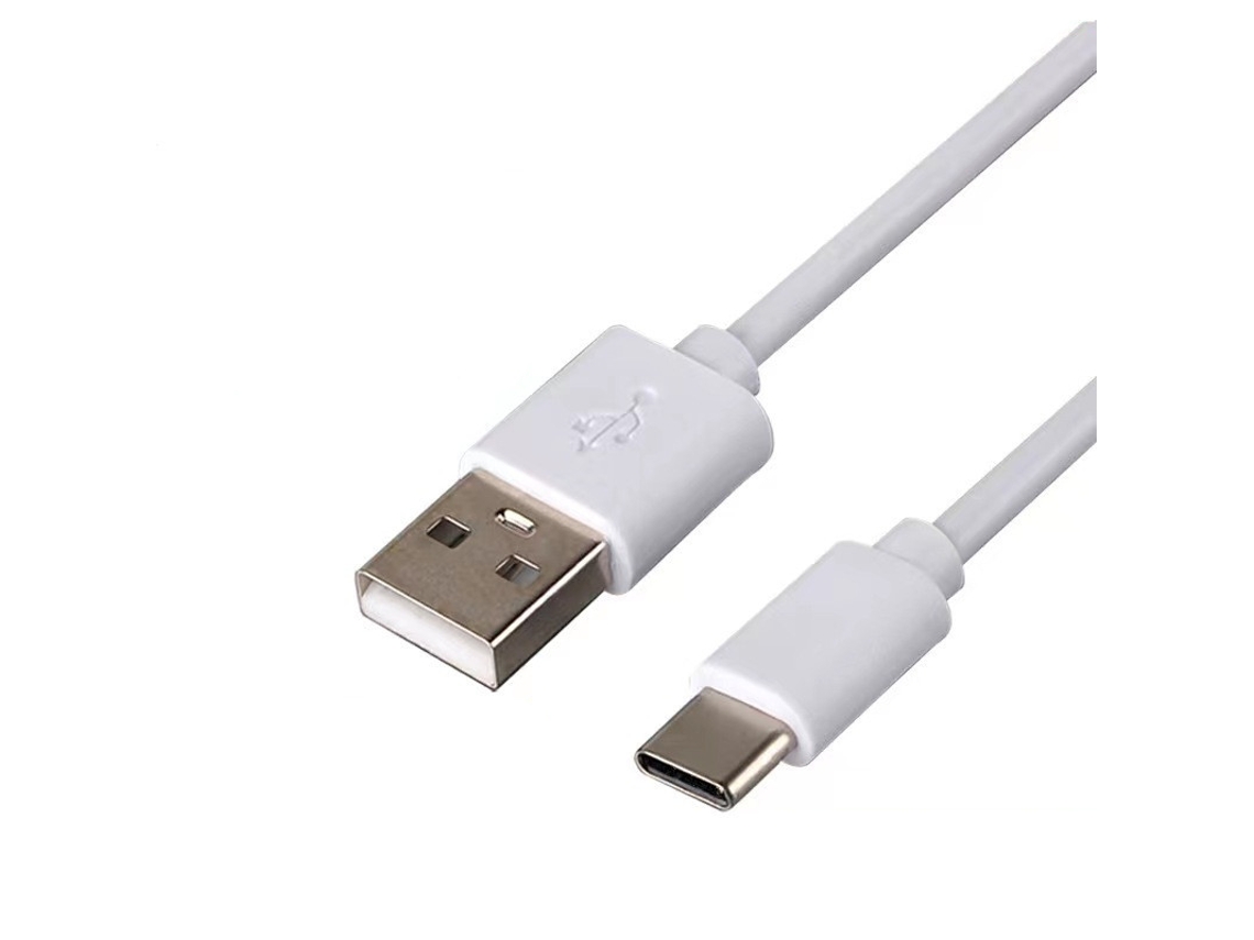 Cable de datos y carga USB tipo C de 1 m, compatible con carga rápida y sincronización.