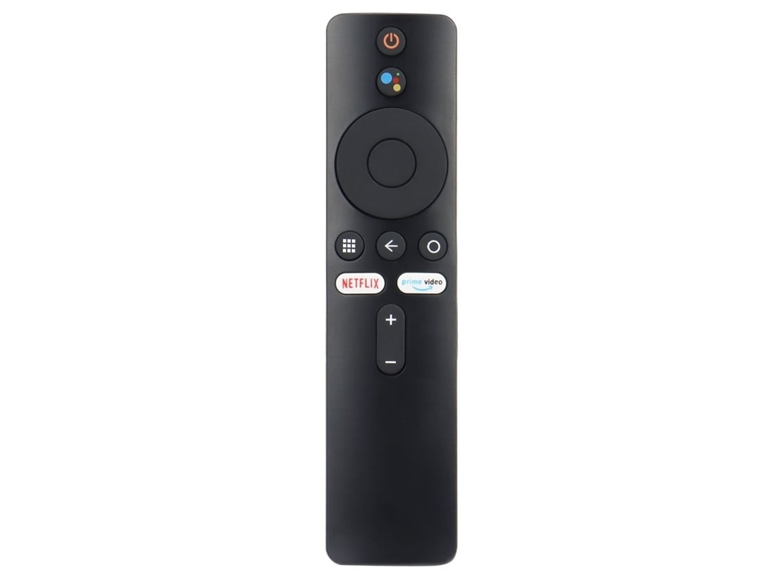 Control Remoto De Voz Para Tv Xiaomi Box Modelo C Teclas Blancas Función Google Assistant