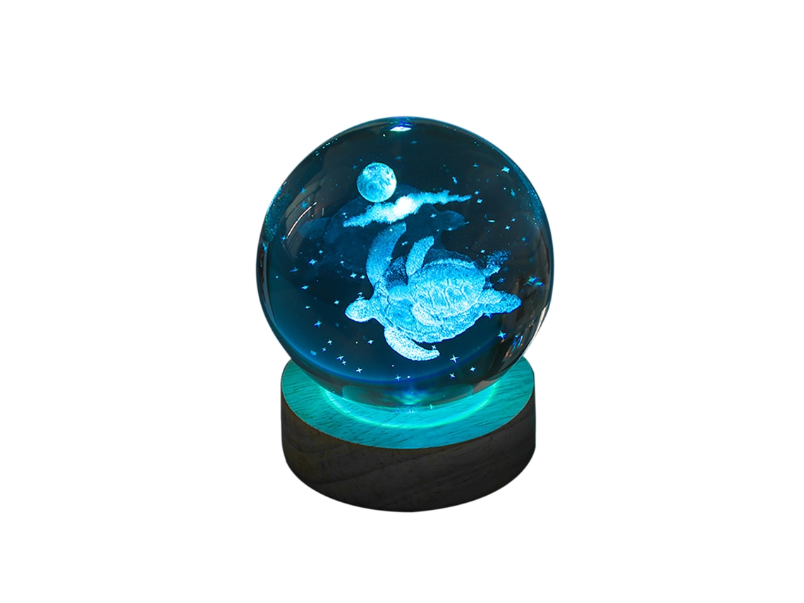 Lámpara 3D con base LED de colores, luz que cambia de color, para regalo