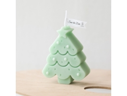 2026-vela Aromática De Navidad En Forma De Árbol Decoración Hogar Regalo Verde Para Escritorio Navideño