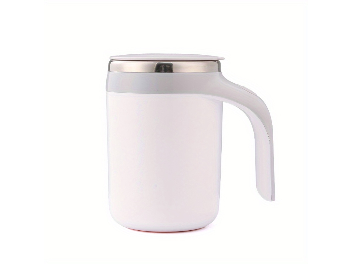 Taza Eléctrica Multifuncional, Fabricada En Acero Inoxidable Con Función De Remolino Magnético Para La Leche, Ideal Para Personas Ocupadas Y