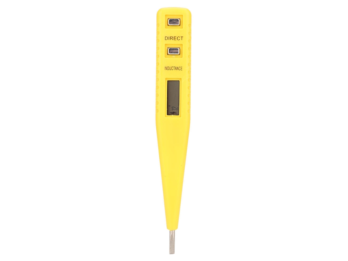 Lápiz Digital Avanzado Para Medir El Voltaje Con Indicador (12~250v) Para Múltiples Usos.