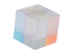 Cubo óptico de cristal prismático RGB para protección solar de 15 mm