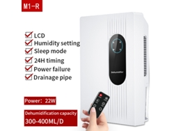Deshumidificador eléctrico MDUG de 3 litros con compresor y secador de aire interno (3 l)