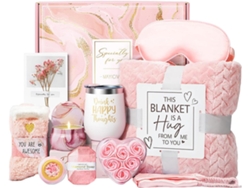 Panier De Sympathie Pour Mujers, Kit Spa Et Soins Personnels, Boîte Bien-être Amitié Récupération