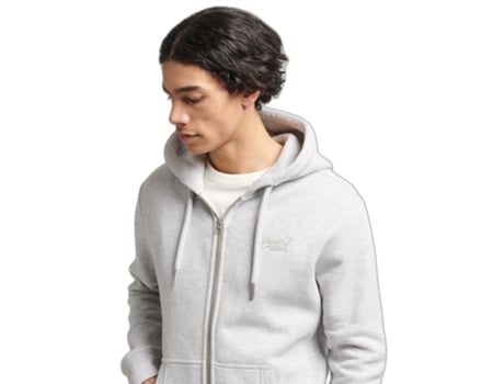 Sweatshirt para Hombre SUPERDRY (XS - Algodón - Gris)
