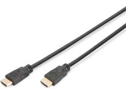 Cable HDMI ASSMANN (HDMI - HDMI - 2 m - Negro)