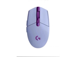 Ratón Inalámbrico Para Juegos, Sensor Hero 12k, 12000 Dpi, Ligero, 6 Botones Programables, 250 Horas De Autonomía, Pc/mac - Morado