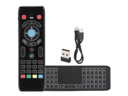 Ratón Inalámbrico Con Control Remoto, Panel Táctil Y Retroiluminación Para Tv Y Miniordenador.