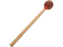 Mazo De Algodón Con Parche De Percusión Marrón Para Bombo, Baqueta Profesional, Fácil De Usar.